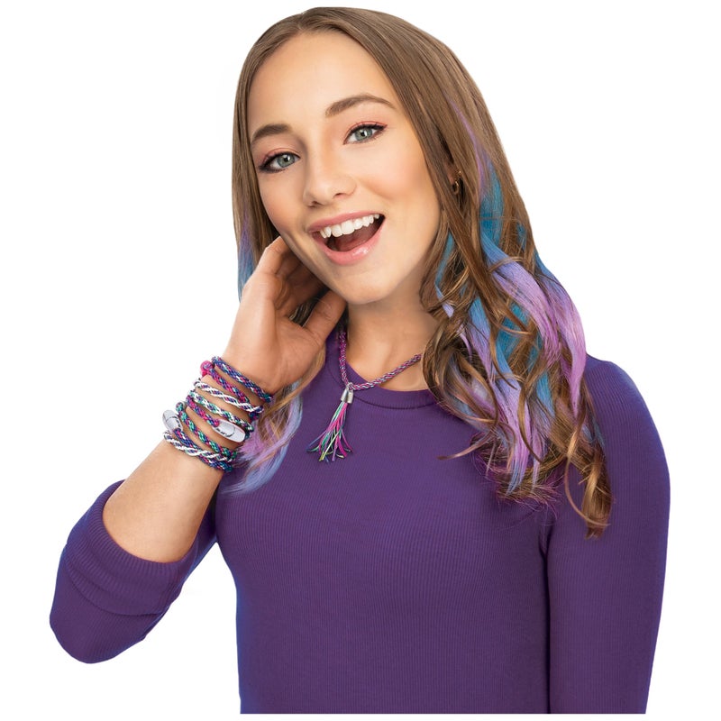 Cool Maker, KumiKreator Bead & Braider Friendship Necklace and Bracelet Making Kit, Arts & Crafts Kids Toys for Girls Ages 8 and up - Image 3